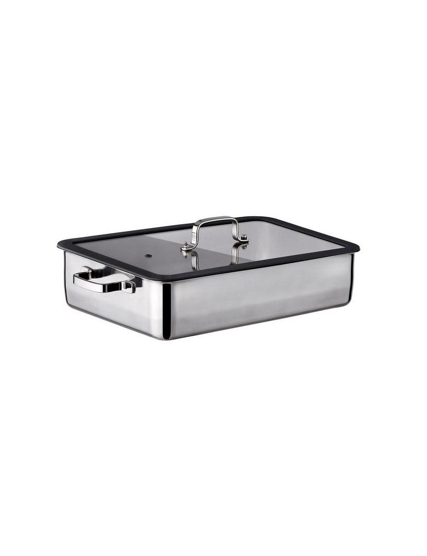 DEEP TRAY WITH LID 36x25x8 CENTIMETERS