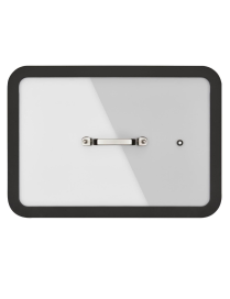 DEEP TRAY WITH LID 36x25x8 CENTIMETERS