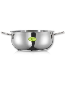 IOBIO INDUCTION SAUCEPAN WITH 2 HANDLES DIAMETER 26 CENTIMETERS