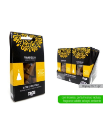 INCENSE CONE 12 pieces VANILLA