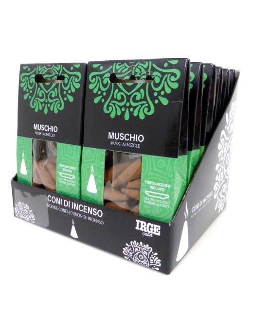 INCENSE CONE 12 pieces MUSK