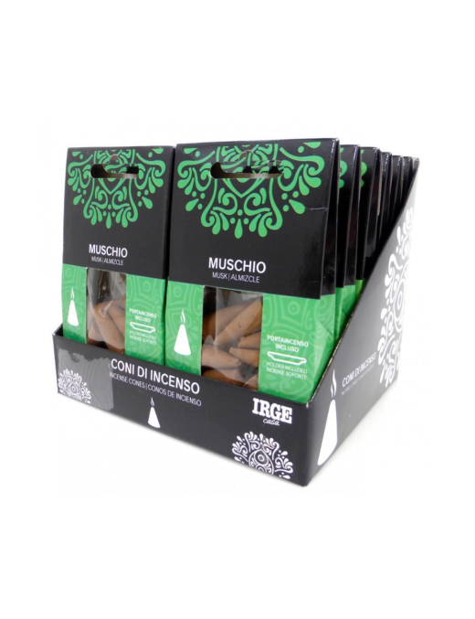 INCENSE CONE 12 pieces MUSK