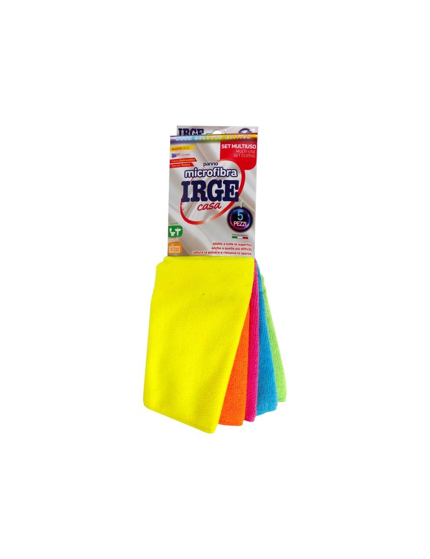 SOFT MICROFIBER CLOTH 30x35cm 5 pieces