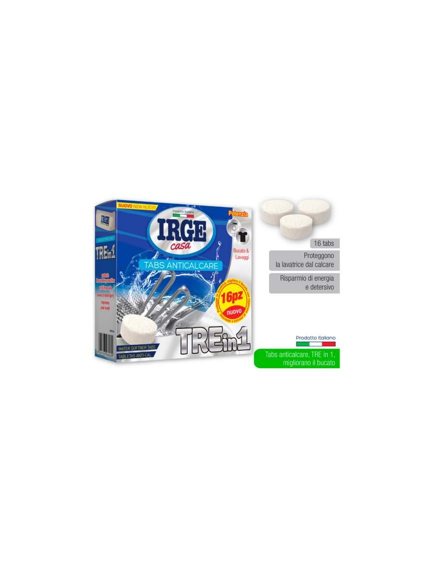 TABS ANTICALCARE LAVATRICE 16pezzi