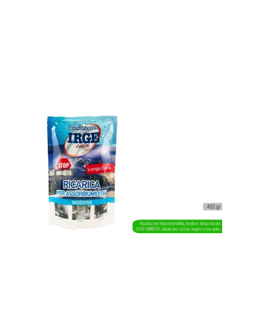 ODORLESS 450 GRAMS REFILL DEHUMIDIFIER
