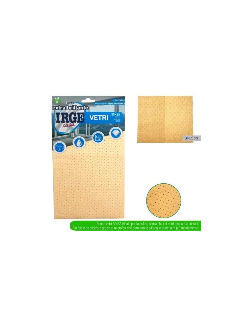 MICRO-PERFORATED CLOTH 30x35cm SPECIFIC FOR GLASS