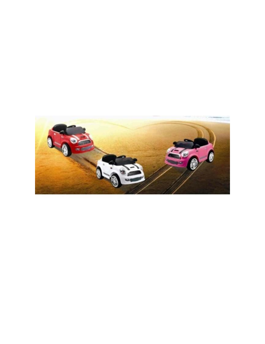 AUTO CON MP3 RADIOCOMANDATA 1X6V
