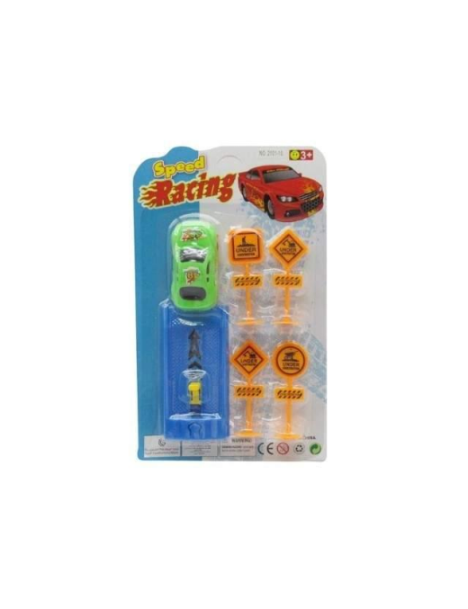 CAR WITH SPEED ACCESSORIES