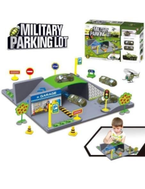 PARCHEGGIO CON MEZZI MILITARI