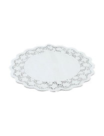 ROUND LACE CARDS 36 CENTIMETERS 6 PIECES