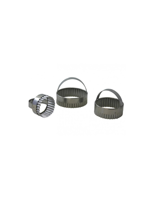 TAGLIAPASTA SET DA 3 PEZZI FESTONATI INOX