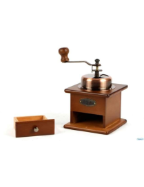 BEECH/CERAMIC COFFEE GRINDER 16 CENTIMETERS