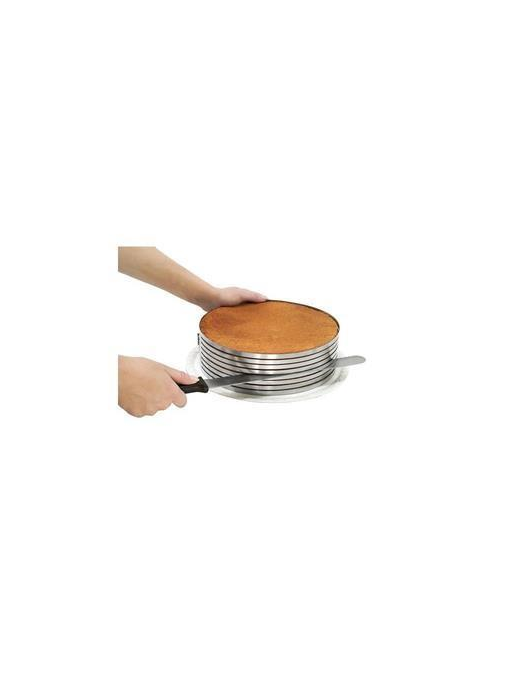 STEEL CAKE CUTTER RING 26-28 CENTIMETERS