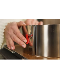 OPENING CAKE CUTTER RING DIAMETER 17 CENTIMETERS HEIGHT 10 CENTIMETERS