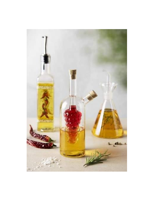 BOROSIL CONICAL GLASS OIL JAR 250 ML