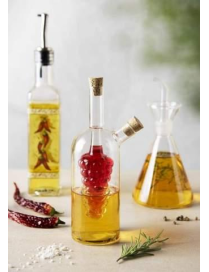 BOROSIL CONICAL GLASS OIL JAR 500 ML