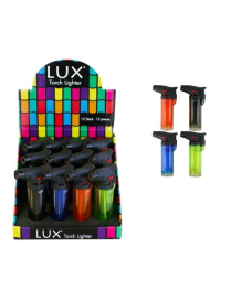 LUX TRANSPARENT LIGHTER ASSORTED COLORS