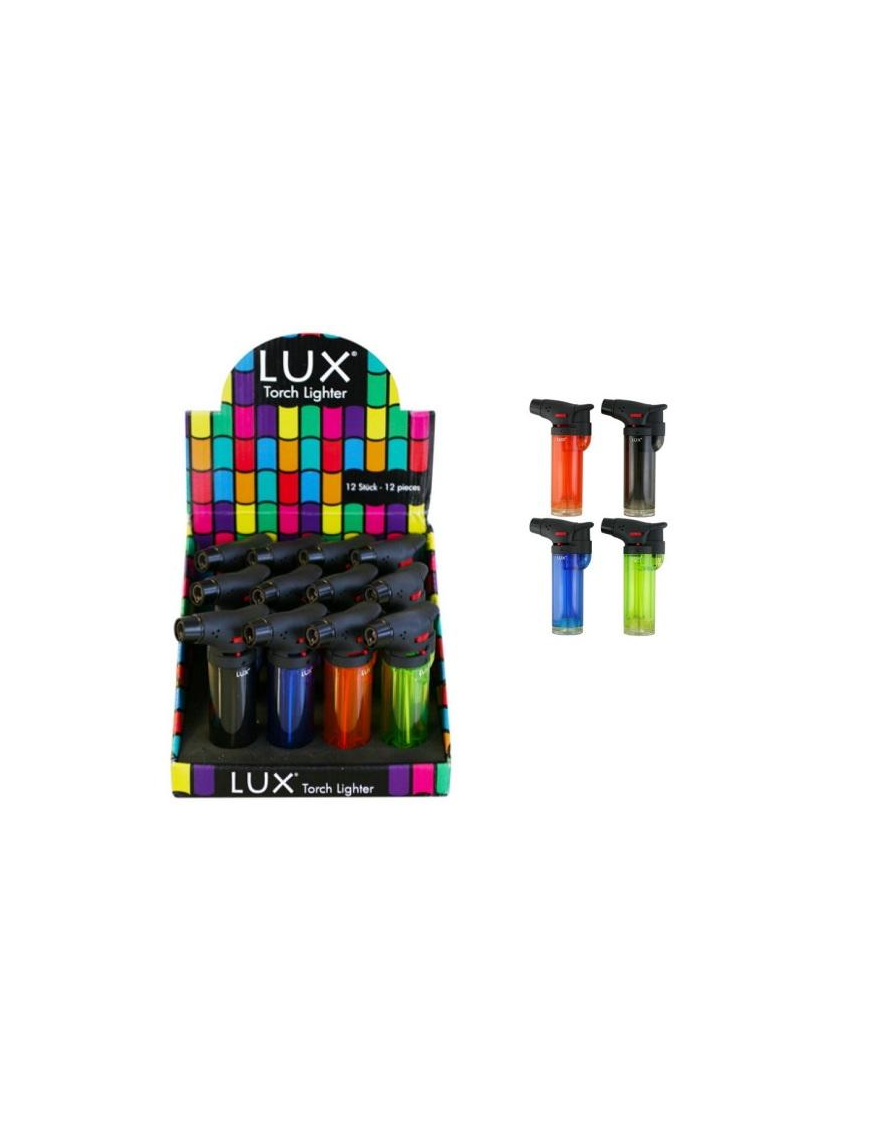 LUX TRANSPARENT LIGHTER ASSORTED COLORS