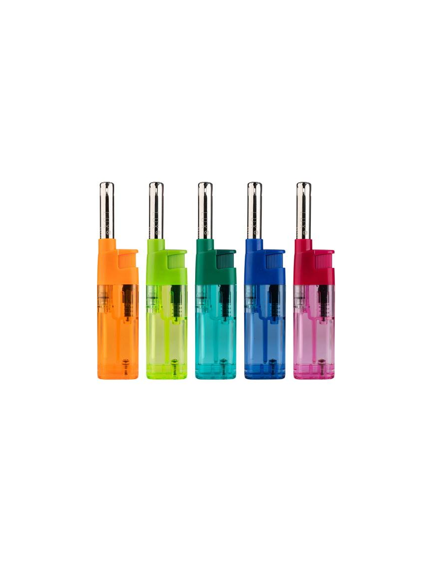 CANDLE LITE LUX GAS LIGHTER 12cm ASSORTED COLORS