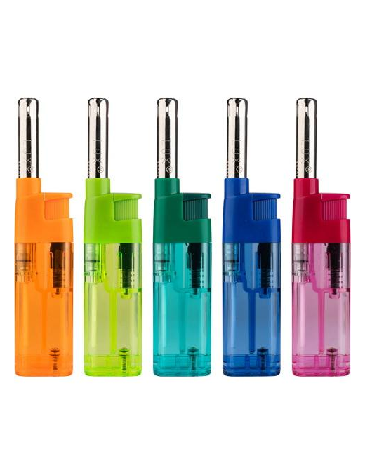 CANDLE LITE LUX GAS LIGHTER 12cm ASSORTED COLORS