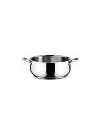 SFIZIOSA CASSERUOLA BASSA 24cm 2 MANICI INDUZIONE