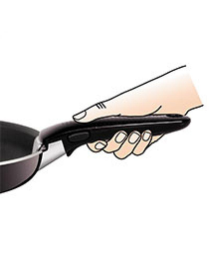 INGENIOUS REMOVABLE BAKELITE HANDLE