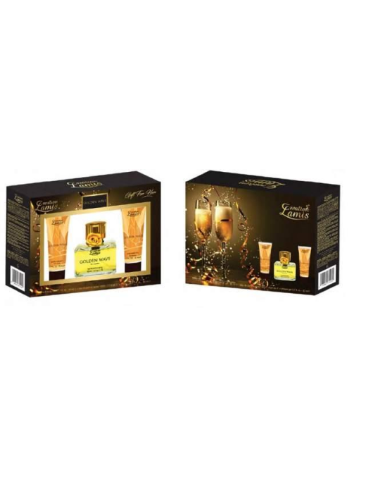 CONFEZIONE REGALO DONNA 3pezzi GOLDEN WAVE WOMEN