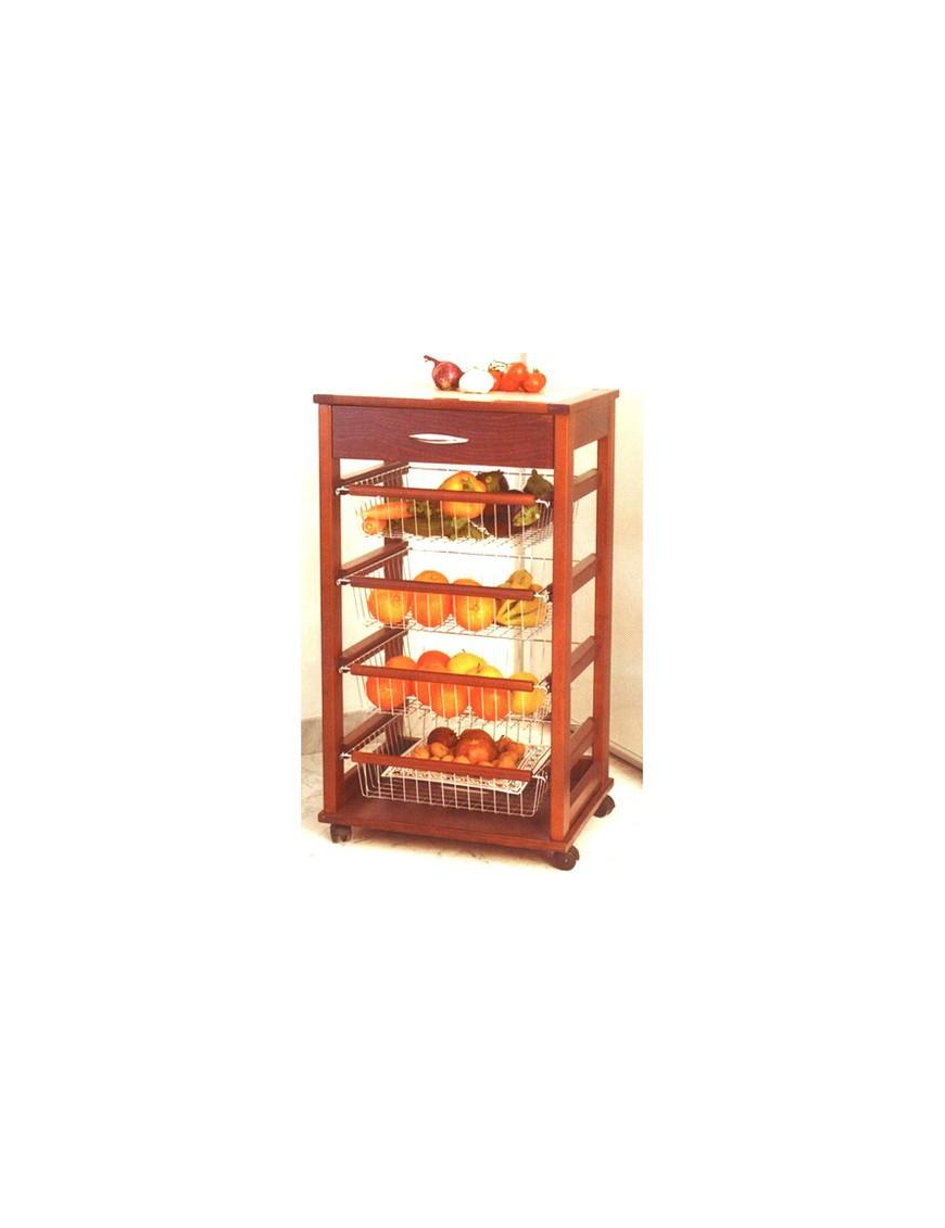 PRESTIGE TROLLEY 38x48 h85 CHERRY