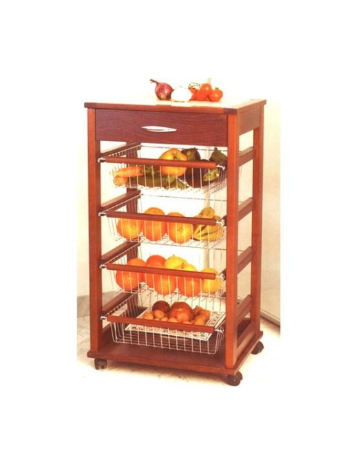 PRESTIGE TROLLEY 38x48 h85 CHERRY