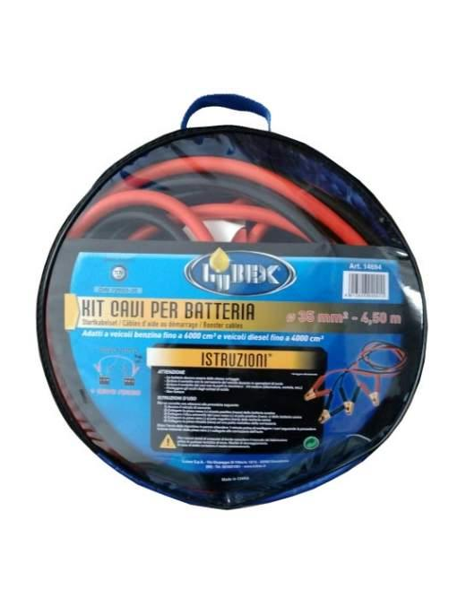 LUBEX CAR BATTERY CABLES 16mm 3m