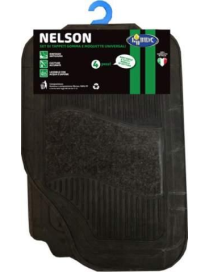 LUBEX TAPPETI GOMMA/MOQUETTE NELSON 4pezzi