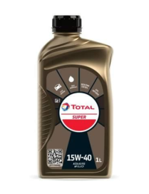 TOTAL OLIO SUPER 15WATT40 1lt 0,888kg