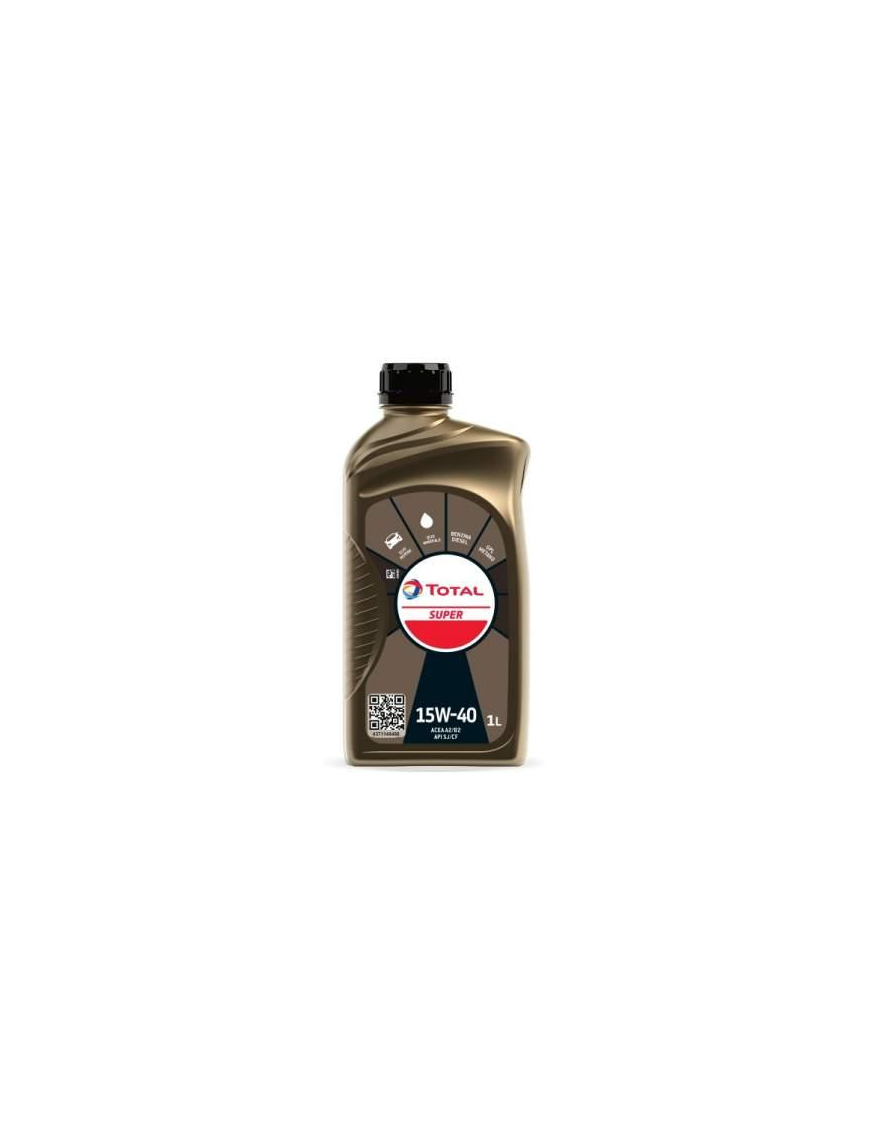 TOTAL OLIO SUPER 15WATT40 1lt 0,888kg