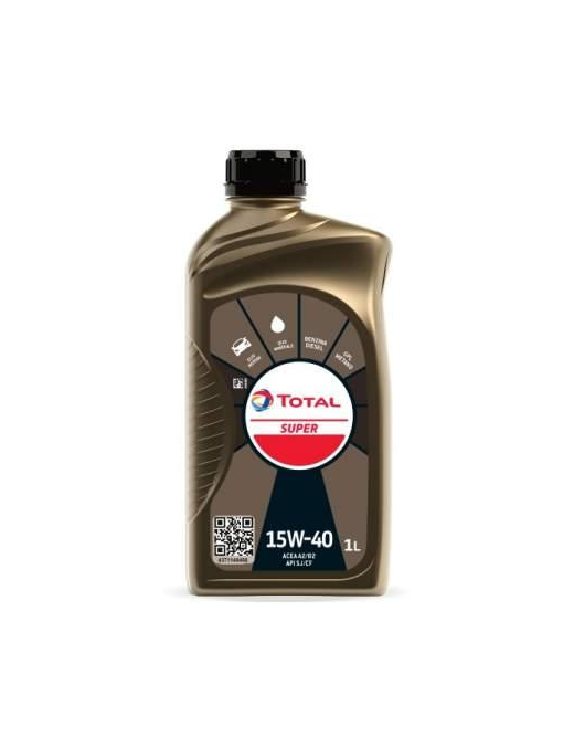 TOTAL OLIO SUPER 15WATT40 1lt 0,888kg