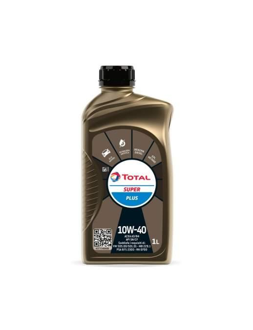 TOTAL SUPER PLUS OIL 10WATT40 1lt 0,876kg