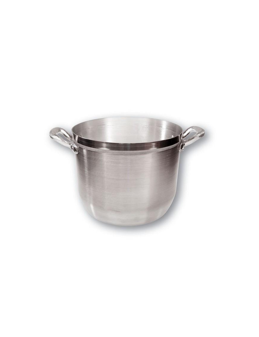 POLISHED EDGE LINE POT 22 CM