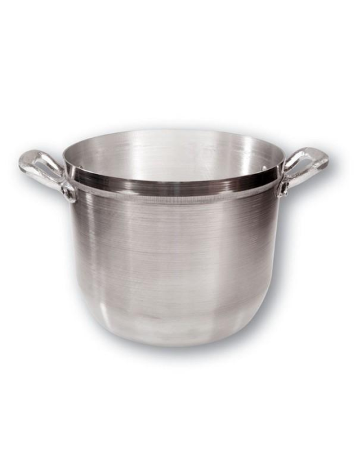 POLISHED EDGE LINE POT 22 CM