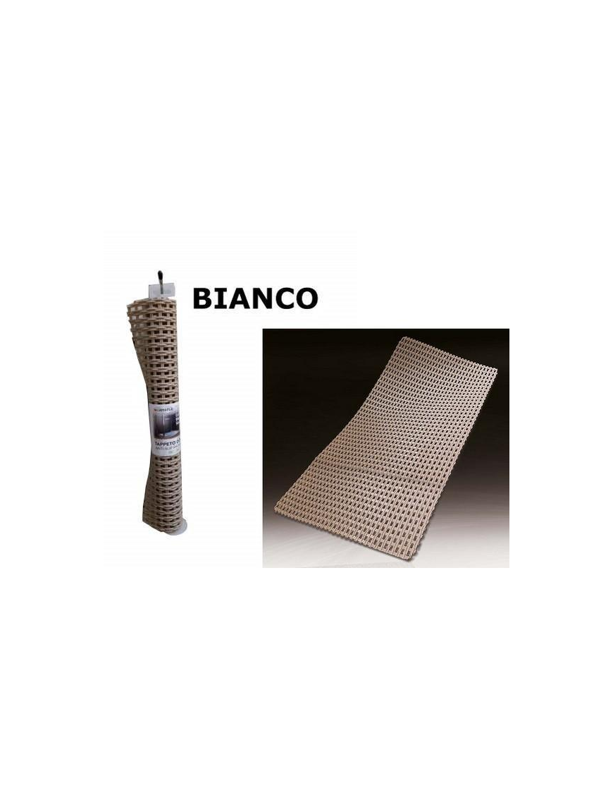 VINTAGE TAPPETO VASCA BIANCO