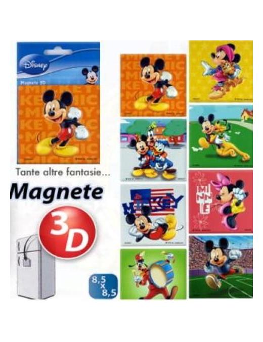 MICKEY MAGNETE 3D 8,5x8cm