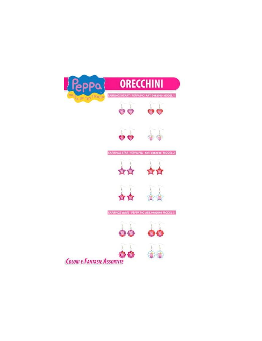 PEPPA PIG ORECCHINI FANT. ASS. 0482040$$