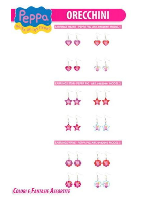 PEPPA PIG ORECCHINI FANT. ASS. 0482040$$
