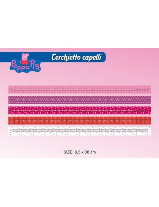 PEPPA PIG CERCHIETTO CAPELLI SIZE 3$$
