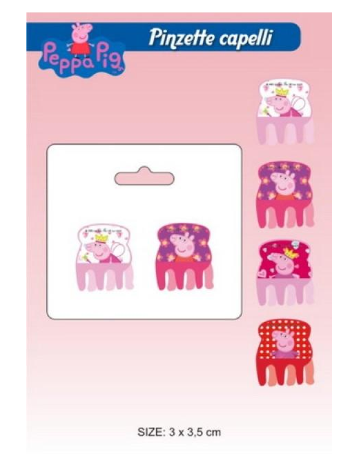 PEPPA PIG PINZE CAPELLI 2pz 0482023$$