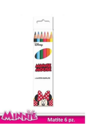 MINNIE PENCIL COLORS 6 pieces