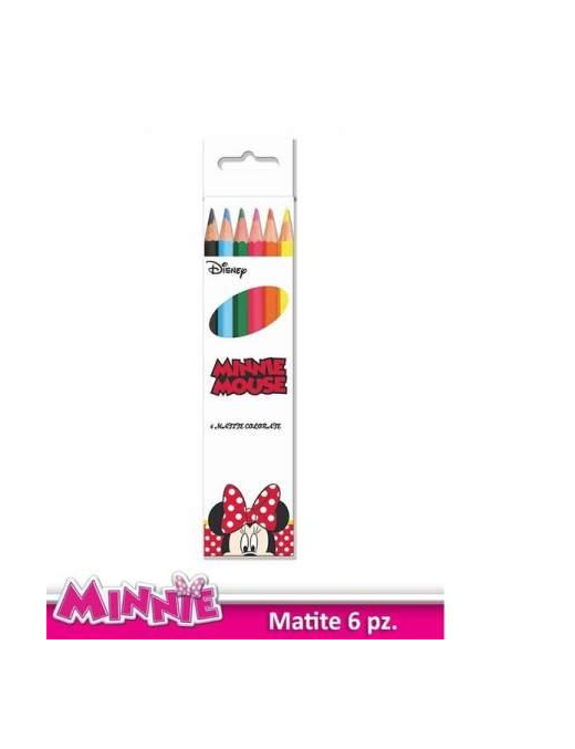 MINNIE COLORI A MATITA 6pezzi