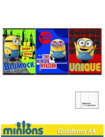MINIONS QUADERNO RIGATURA A Q0013 $$