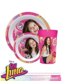 SOY LUNA SET PRANZO 3pz W16/0031 $$