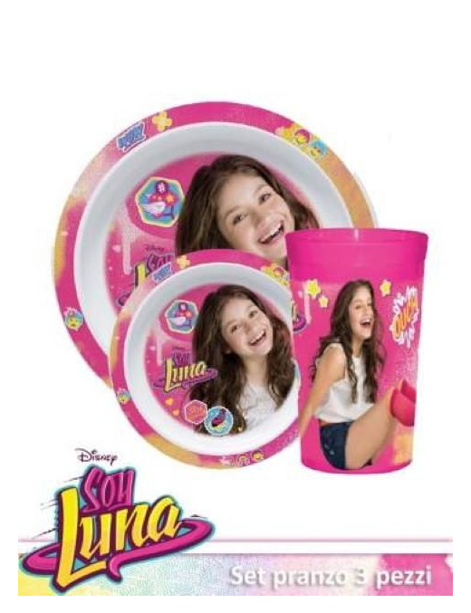 SOY LUNA SET PRANZO 3pz W16/0031 $$
