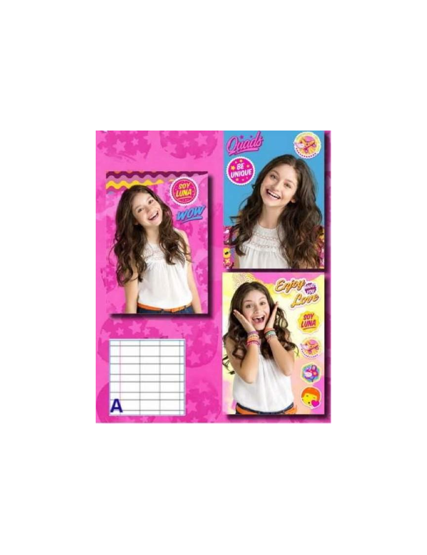SOY LUNA QUADERNO RIGATURA A Q0141$$