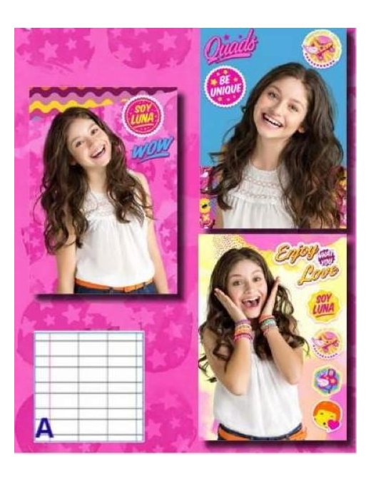 SOY LUNA QUADERNO RIGATURA A Q0141$$